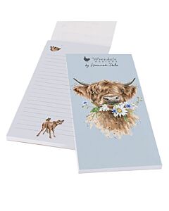 Wrendale Designs "Daisy Coo" Highland Cow Shopping Pad